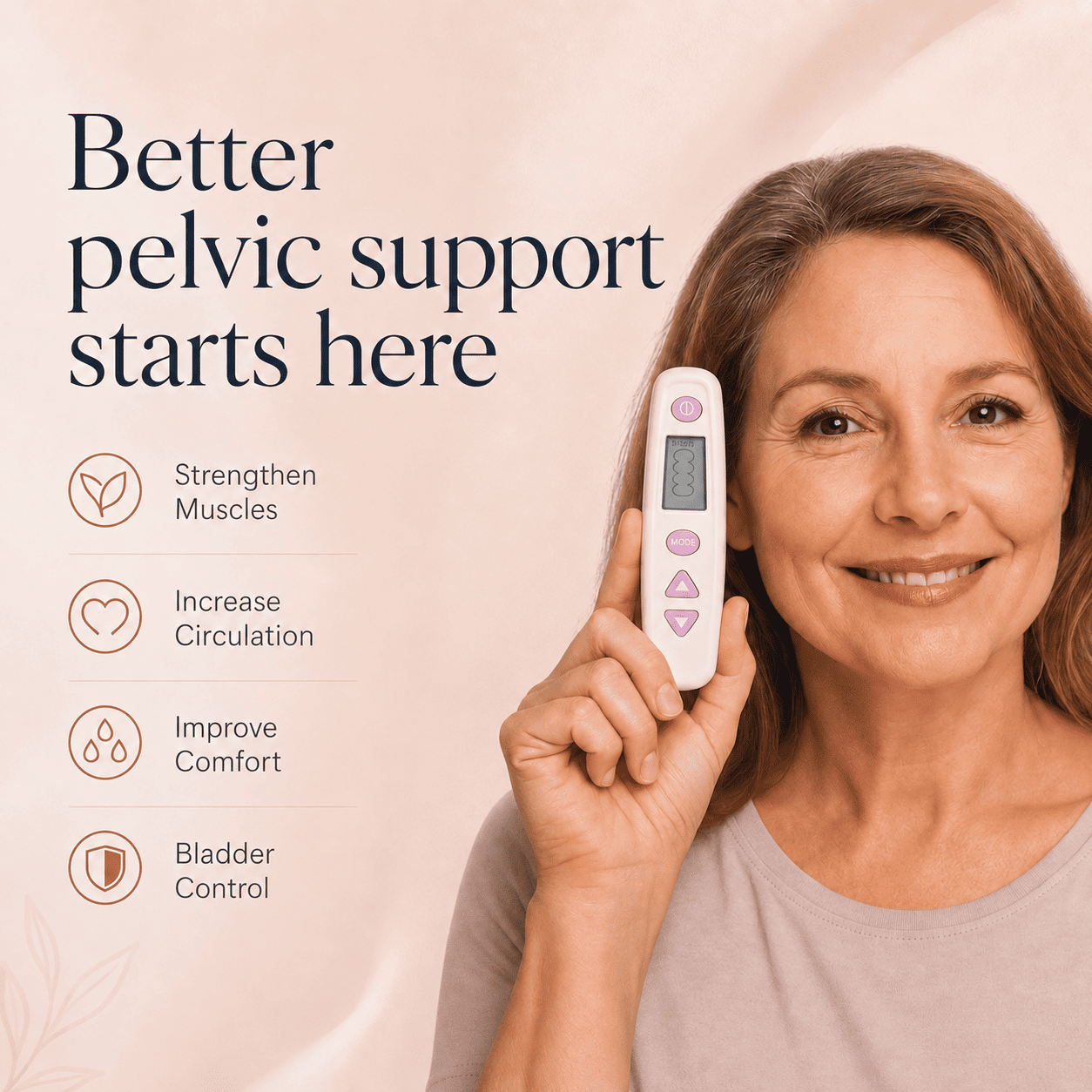 Vitalis® Ansa - At-home pelvic floor EMS trainer