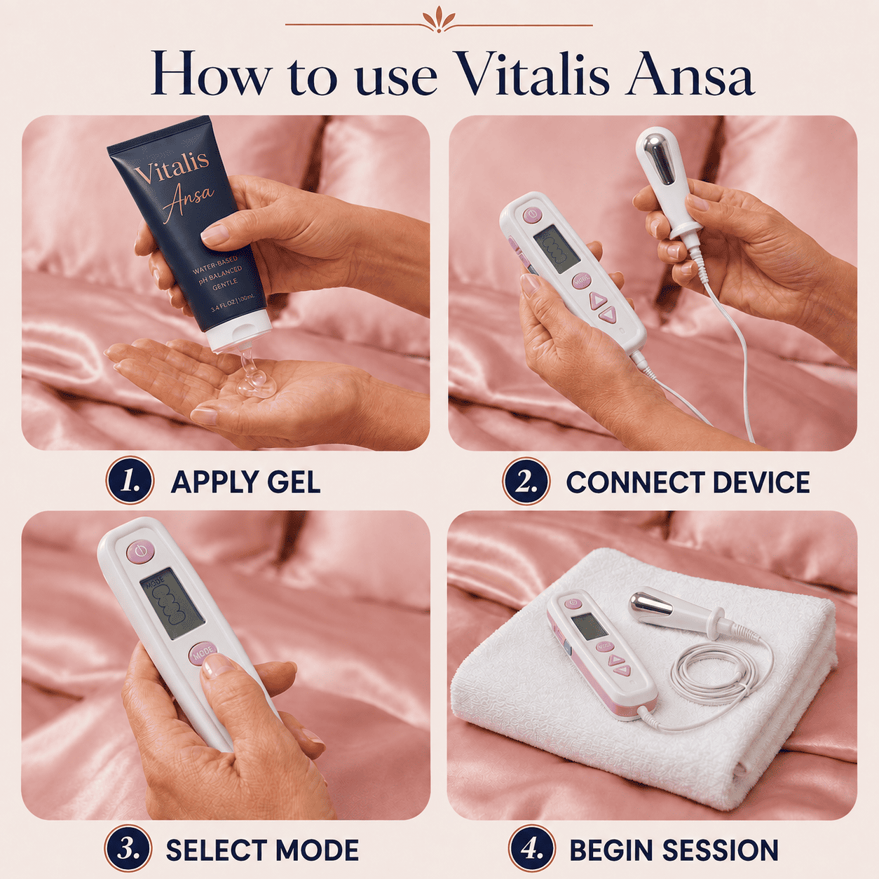 Vitalis® Ansa - At-home pelvic floor EMS trainer