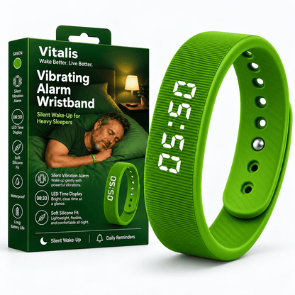 Vitalis Silent Vibrating Alarm Band