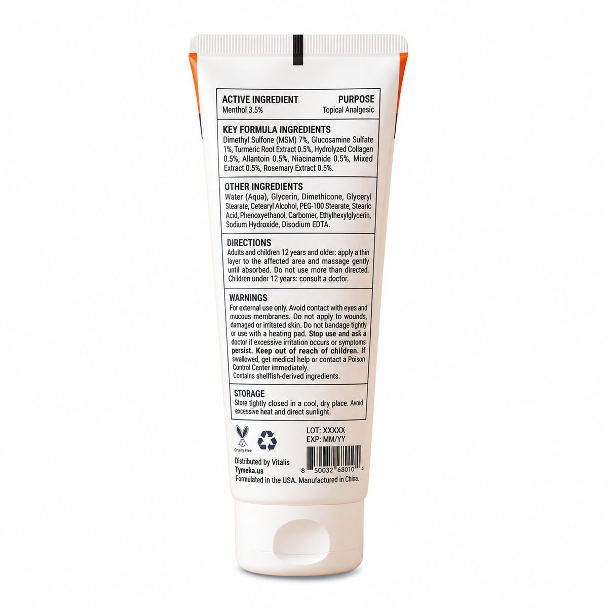 Vitalis Joint Massage Cream