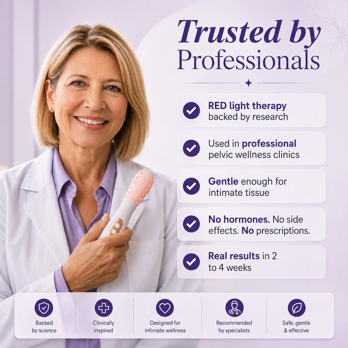 Vitalis® Solis - Red-light intimate wellness wand