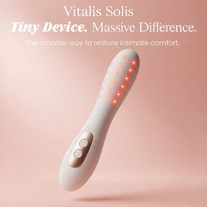 Vitalis® Solis - Red-light intimate wellness wand
